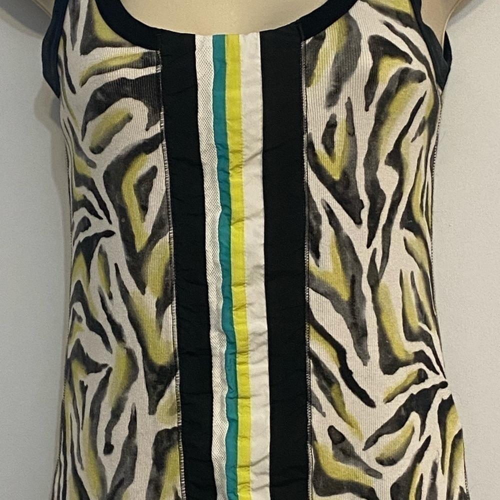 Marc Cain Sport N2 or 6 tank top cotton blend stretch - Picture 2 of 5
